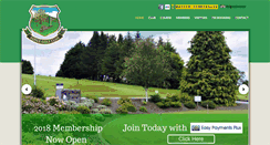 Desktop Screenshot of boylegolfclub.com